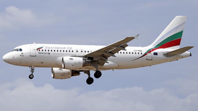 LZ-FBA:Airbus A319:Bulgaria Air